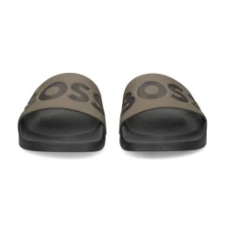 BOSS Sandalias de Hombre Aryeh_Slid_npvlg 342-Open Green