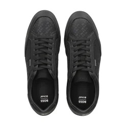 BOSS Zapatillas de Hombre Nitan_Tenn_mn 005 BLACK
