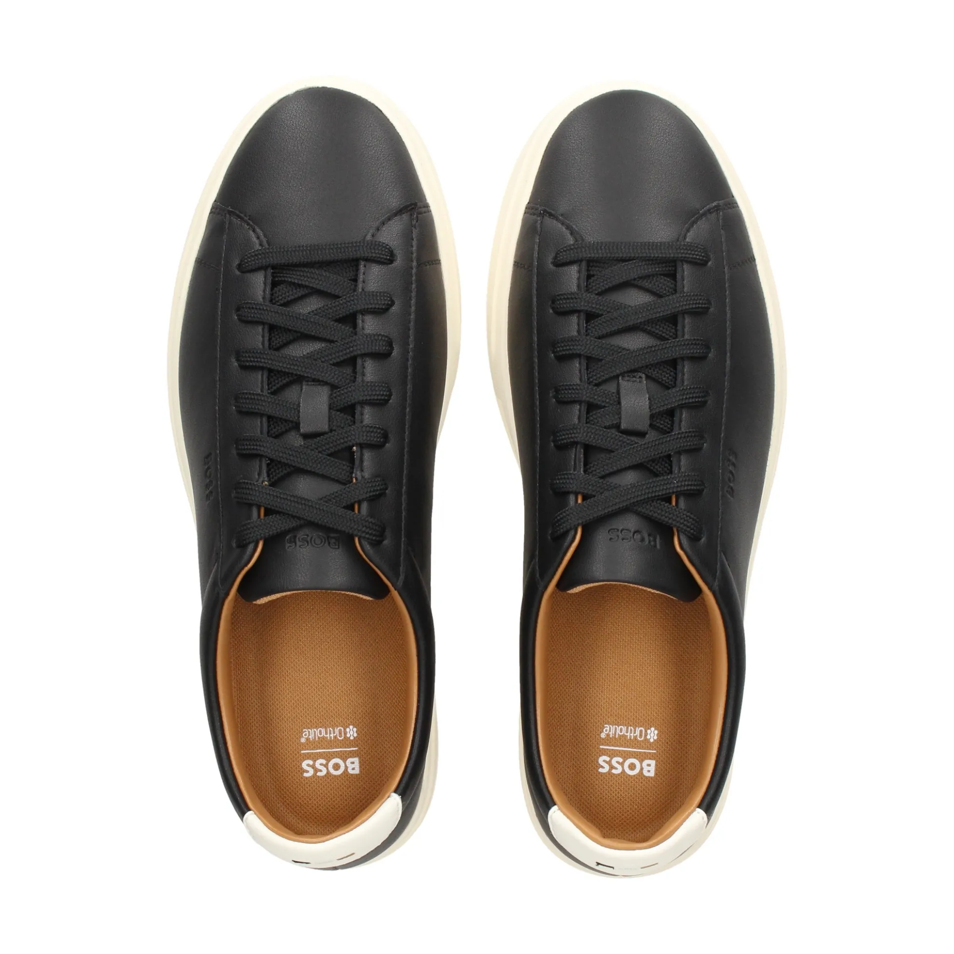 BOSS Zapatillas de Hombre Kieran_Tenn_allt 001 NEGRO