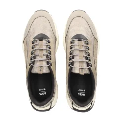 BOSS Zapatillas de Hombre TTNM EVO_Runn_menutp 259 Dark Beige