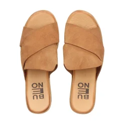 BUENO Sandalias con plataforma de Mujer WA4703 ALFA CUERO