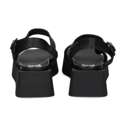 BUENO Sandalias con plataforma de Mujer WY5909 NEGRO