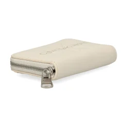 CALVIN KLEIN Billeteras K60K612255 ACF EGGSHELL