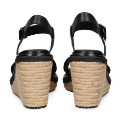 CALVIN KLEIN Sandalias cuña de Mujer HW0HW02050 BEH BLACK