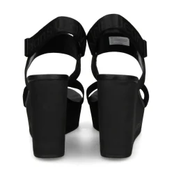 CALVIN KLEIN Sandalias cuña de Mujer YW0YW00959 BLACK - BDS