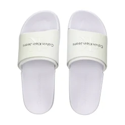 CALVIN KLEIN Sandalias planas de Mujer YM0YM00361 WHITE - YBR
