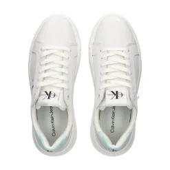 CALVIN KLEIN Zapatillas de Mujer YW0YW00823 WHITE/GREE-OLF