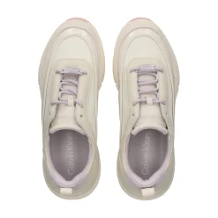 CALVIN KLEIN Zapatillas de Mujer HW0HW01581 0HF DK ECRU /