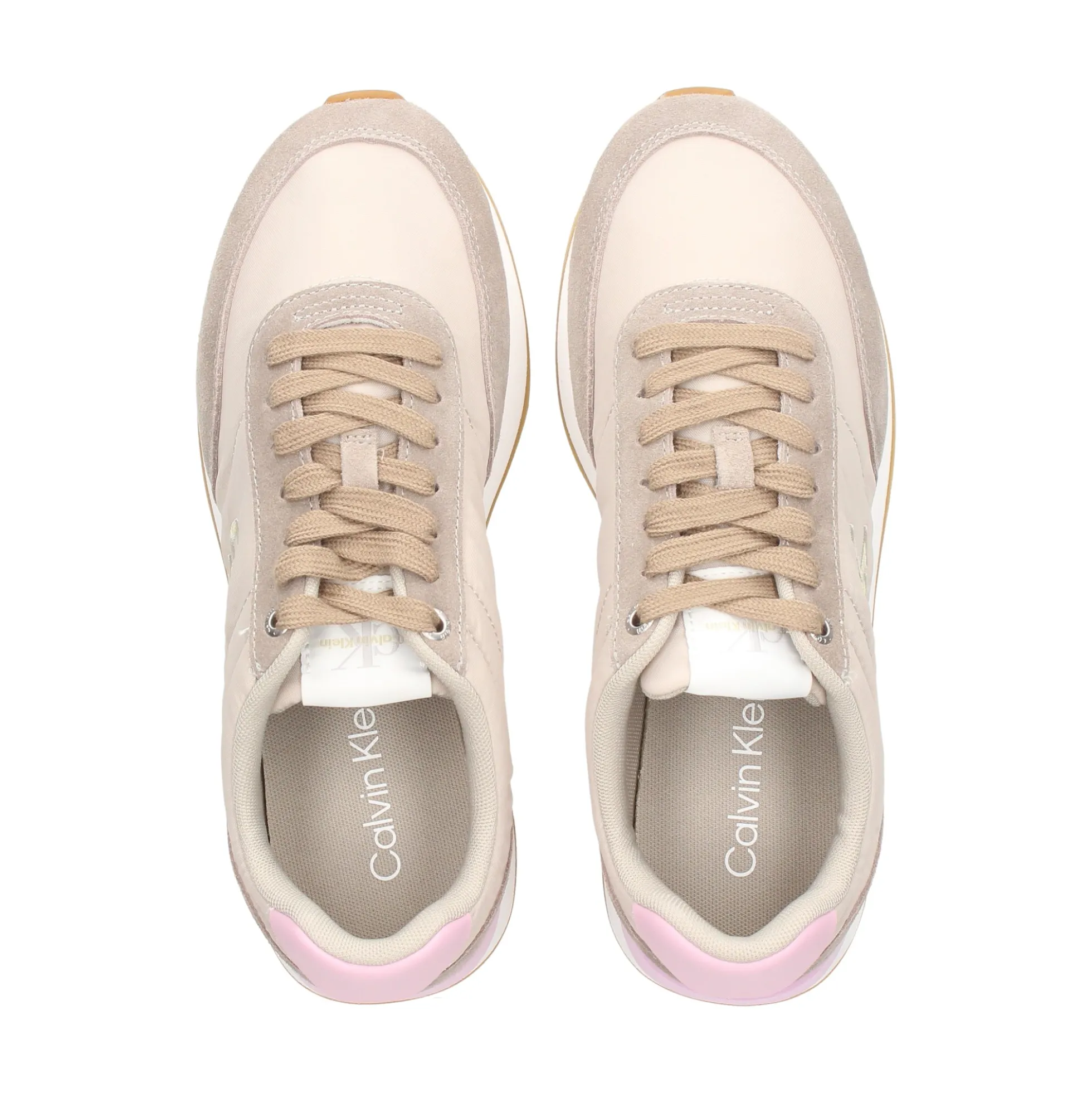 CALVIN KLEIN Zapatillas de Mujer YW0YW01990 0IJ TAUPE/LILAC