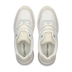 CALVIN KLEIN Zapatillas de Mujer HW0HW01869 0F9 DK ECRU/WHI