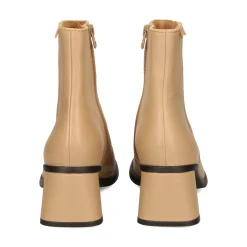 CAMPER Botines con tacón de Mujer K400637 007 BEIGE