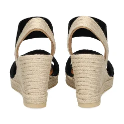 CASTELLER Sandalias cuña de Mujer 39-21-603 NEGRO