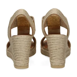 CASTELLER Sandalias cuña de Mujer 49-21-892 ORO