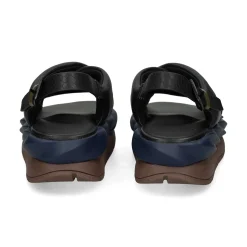 4CCCCEES Sandalias con plataforma de Mujer MELLOW MANA NEGRO