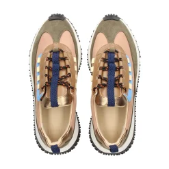 4CCCCEES Zapatillas de Mujer KAPOK PINTO FANGO