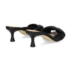 CHANTAL Sandalias con tacón de Mujer 2612 NEGRO