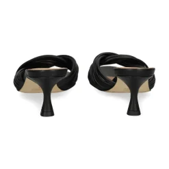 CHANTAL Sandalias con tacón de Mujer 2612 NEGRO