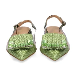 CHANTAL Zapatos planos de Mujer 1941 VERDE