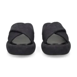 COACH Sandalias con plataforma de Mujer CAS84 NEGRO