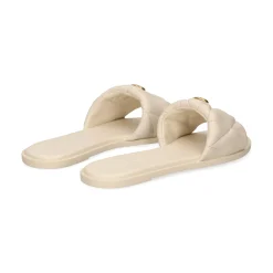 COACH Sandalias planas de Mujer CCM04 CHALK