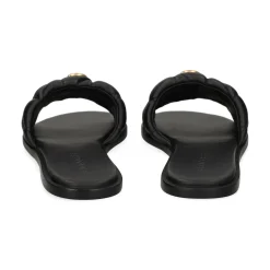 COACH Sandalias planas de Mujer CCM04 NEGRO