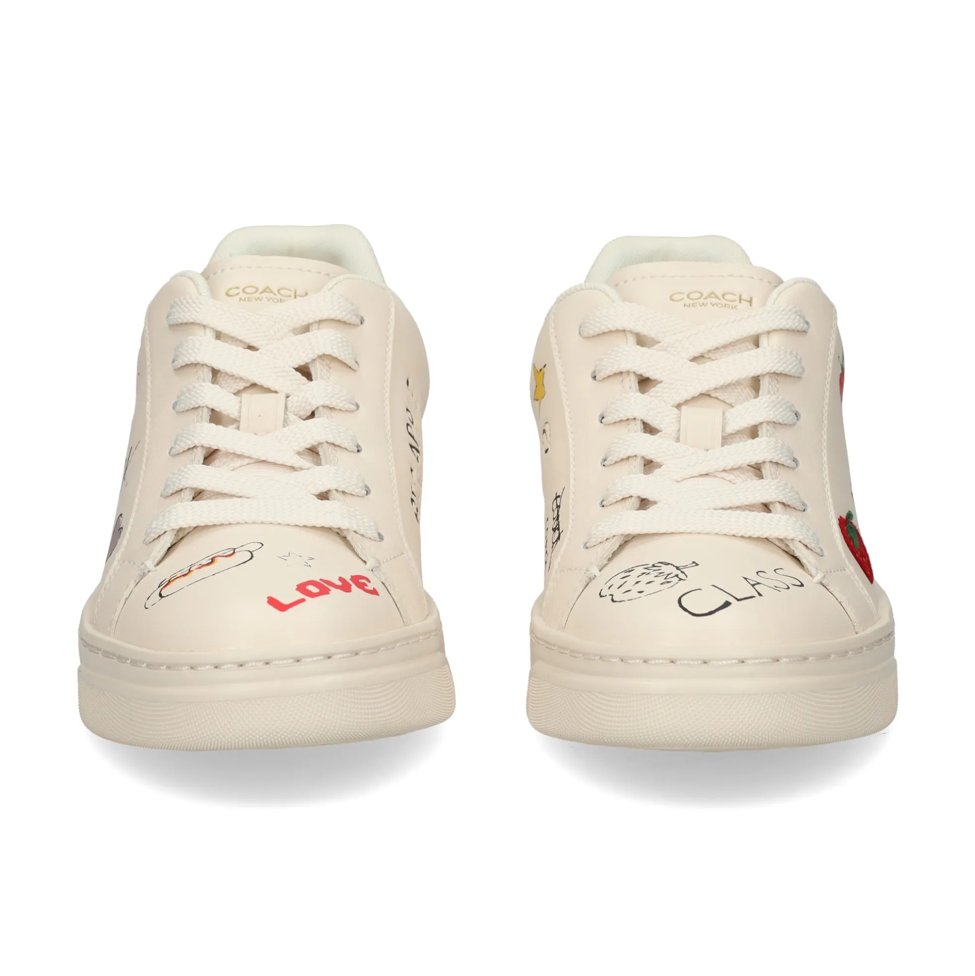 COACH Zapatillas de Mujer CAQ45 chalk multi