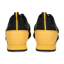 EA7 Zapatillas de Hombre X8X027 T854 BLACK+MANG