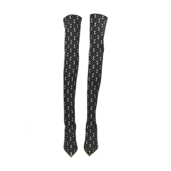 ELISABETTA FRANCHI Botas con tacón de Mujer SA33L36E2 110 NEGRO