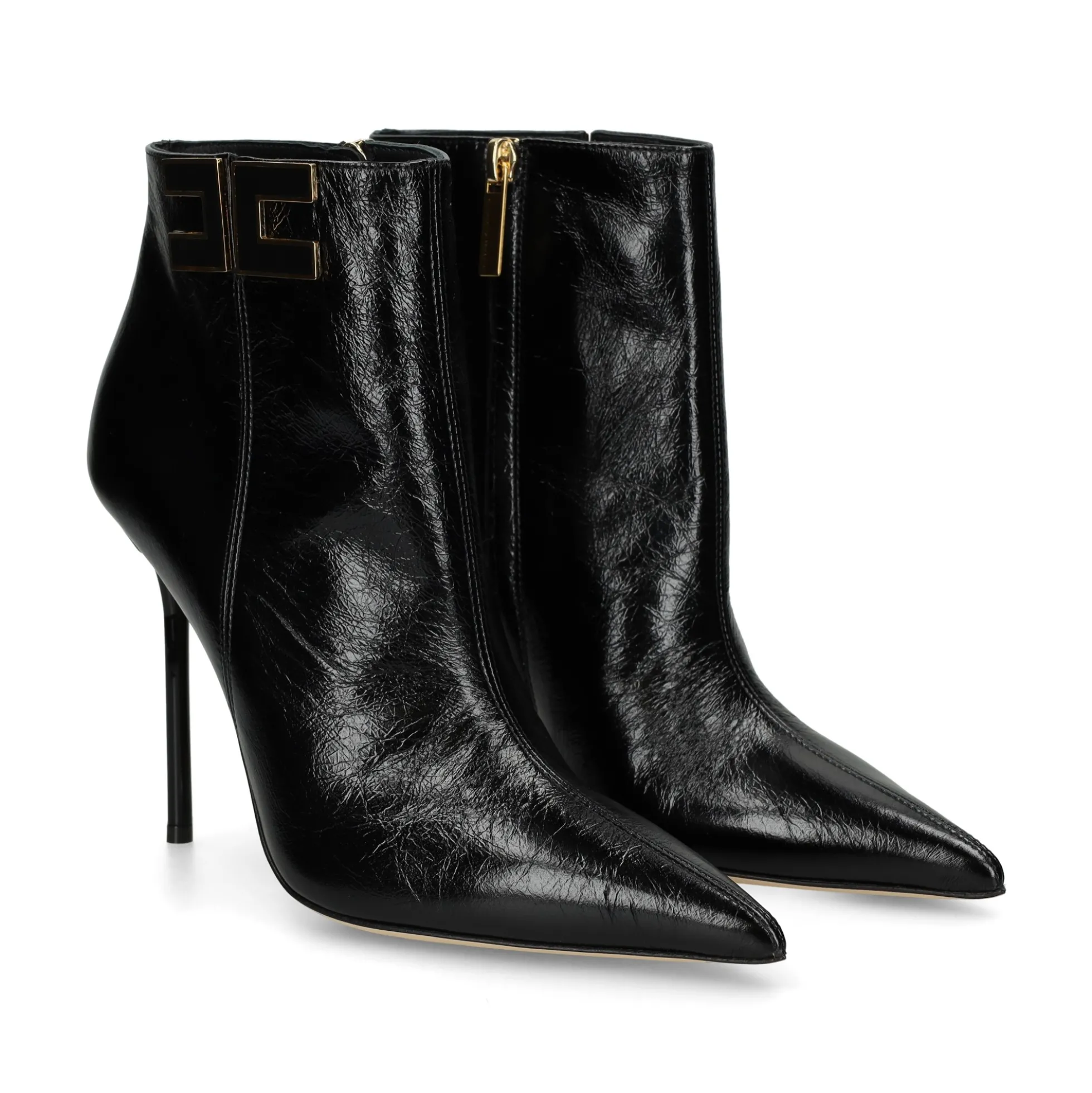 ELISABETTA FRANCHI Botines con tacón de Mujer SA91B57E2 110 NEGRO