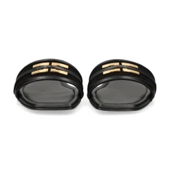 ELISABETTA FRANCHI Sandalias planas de Mujer SA72L61E2 110 NEGRO