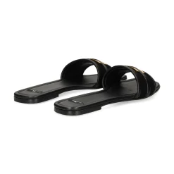 ELISABETTA FRANCHI Sandalias planas de Mujer SA72L61E2 110 NEGRO