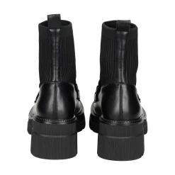 EXE Botines con tacón de Mujer B079-H227 NEGRO