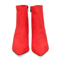EXE Botines con tacón de Mujer SAMANTHA-810 ROJO