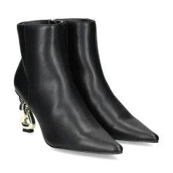 EXE Botines con tacón de Mujer SAMANTHA-810 NEGRO