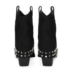 EXE Botines con tacón de Mujer 2153-2323 NEGRO