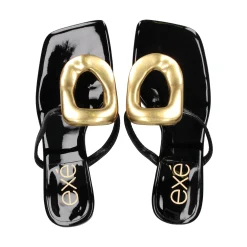 EXE Sandalias con tacón de Mujer SISSY-895 NEGRO