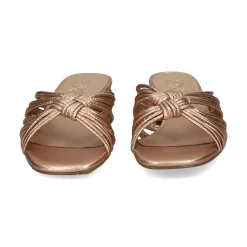 EXE Sandalias planas de Mujer KATY-227 PINK GOLD