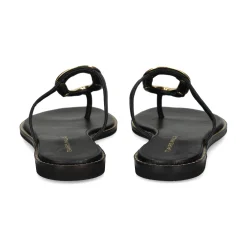 EXE Sandalias planas de Mujer 517 CHIOS NEGRO