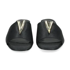 EXE Sandalias planas de Mujer KATY-811 NEGRO