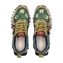 EXE Zapatillas de Mujer SY24-6 GREEN BLACK