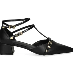 EXE Zapatos de tacón bajo GRACE-630 NEGRO