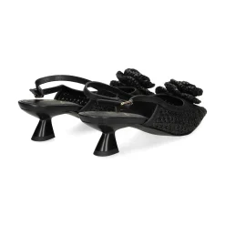 EXE Zapatos de tacón bajo VALENTINA-1637 NEGRO