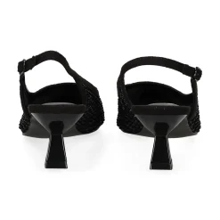 EXE Zapatos de tacón medio de Mujer BLAIR-235 NEGRO