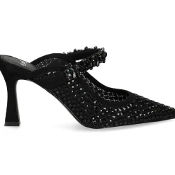 EXE Zuecos de Mujer LAMINA-277 NEGRO
