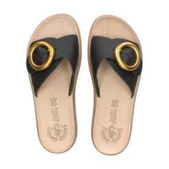 FANTASY Sandalias planas de Mujer KIKI NEGRO