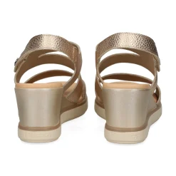 FLUCHOS Sandalias cuña de Mujer F1973 PLATINO
