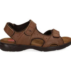 FLUCHOS Sandalias de Hombre F1201 CAFE+COM.1