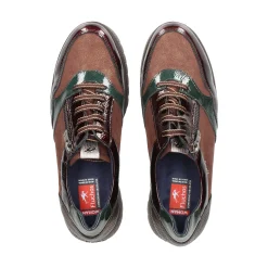 FLUCHOS Zapatos Blucher F2248 CAFE+COM.2