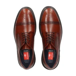 FLUCHOS Zapatos de vestir de Hombre F0629 CASTAÑO