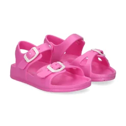 GARVALIN Sandalias, chanclas y albarcas de niña 242870-E 604 FUCSIA